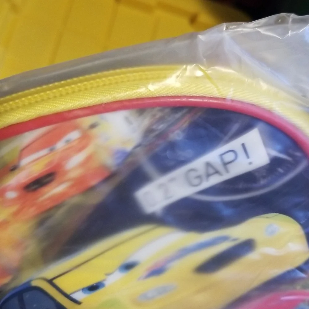 New Kids Disney Cars Lightening McQueen Backpack Toddler